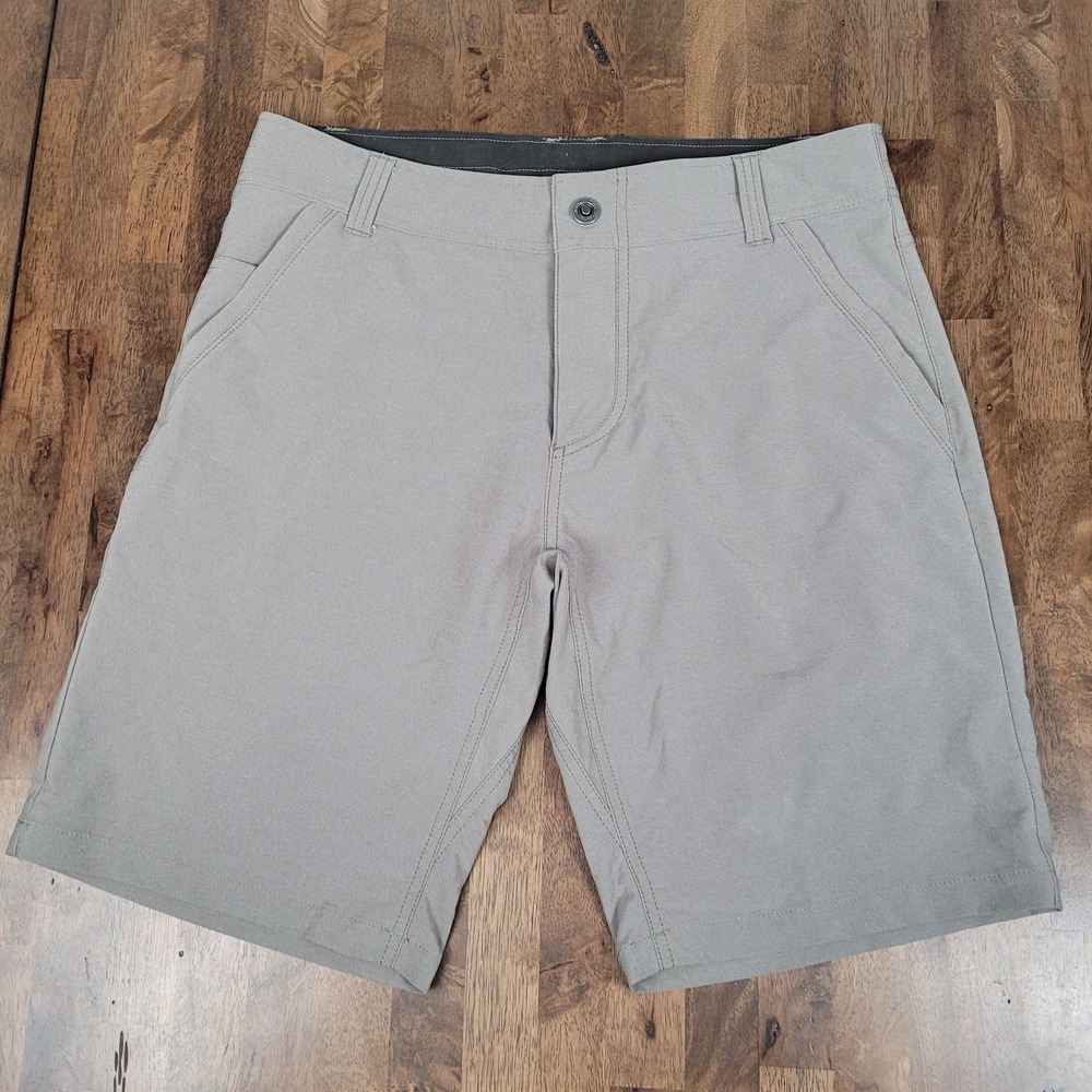 KUHL Shift Amphibia Shorts Gray Mens Style 5129 Size 21S 32 Quick Dry Hiking